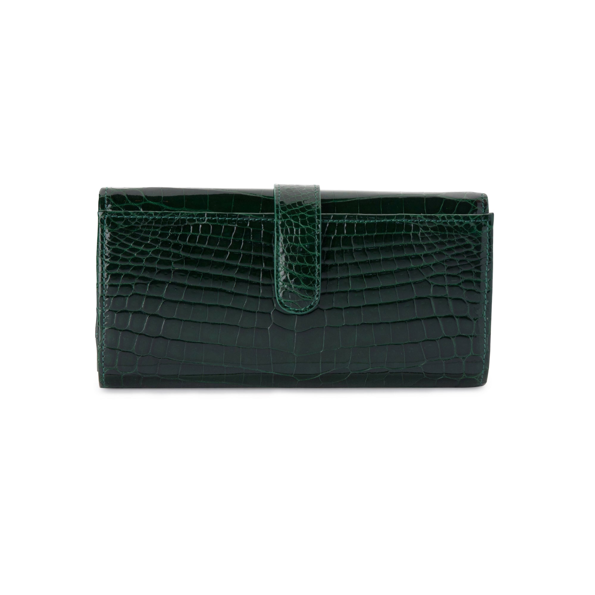 LIN8 Australia's luxury crocodile leather women's long wallet purse